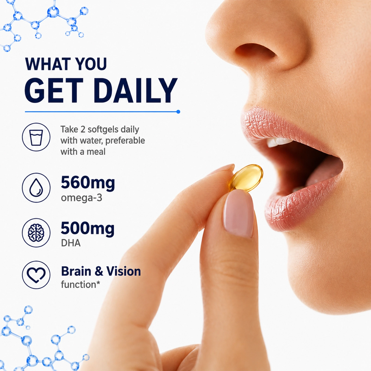 Brain DHA 500mg