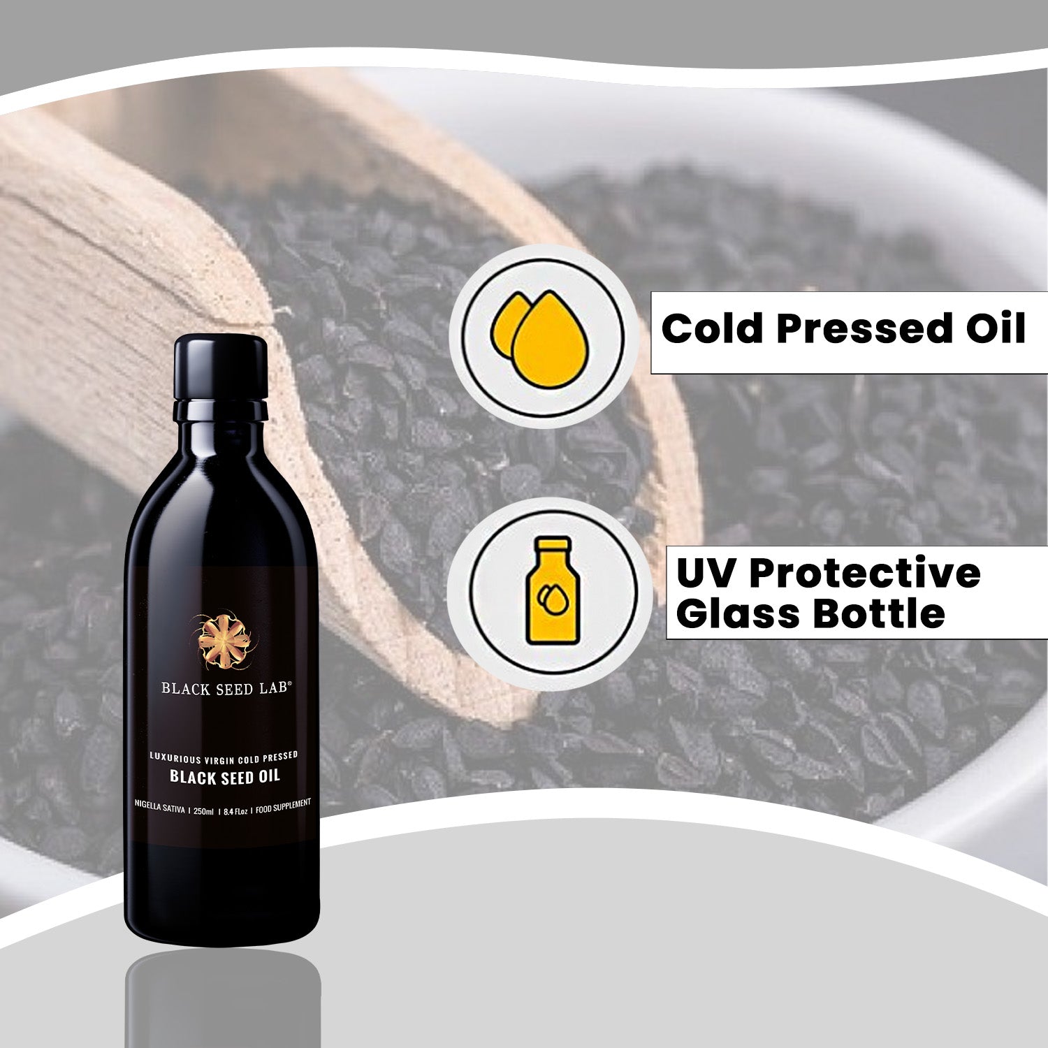 Organic Cold Pressed Black Seed Oil